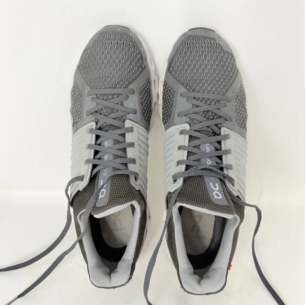On Cloudswift Mens Running Shoes Rock Slate Grey 41.99583 Size 11